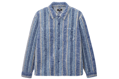 Striped Sherpa Shirt