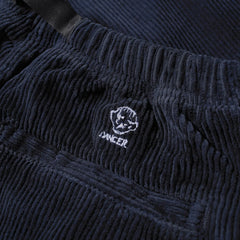 Belted Corduroy Simple Pant - Navy