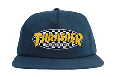 Checkered Oval Hat