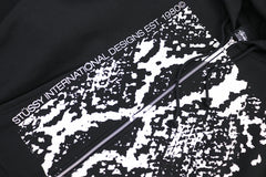 Snakeskin Zip Hood