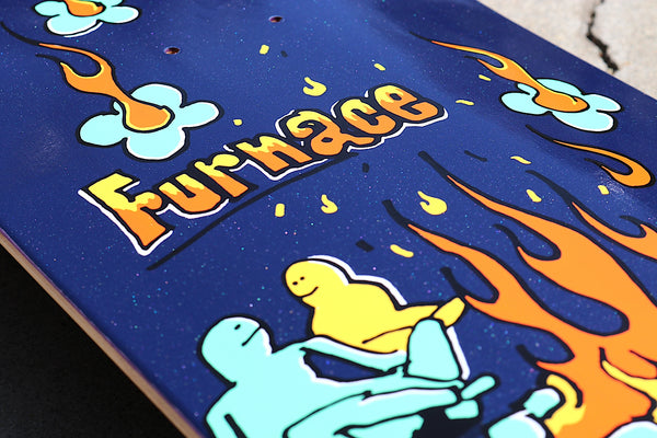 Krooked x Furnace "Fireside" Deck - 8.25" | 8.5"