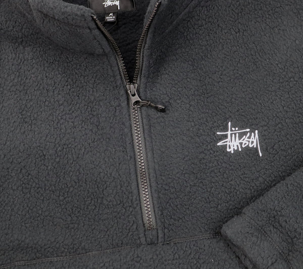 Polar Fleece Half Zip Mock Neck