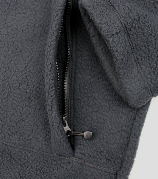 Polar Fleece Half Zip Mock Neck