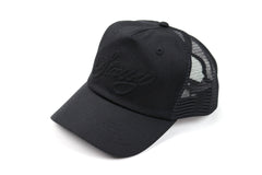 Cursive Stitch Trucker