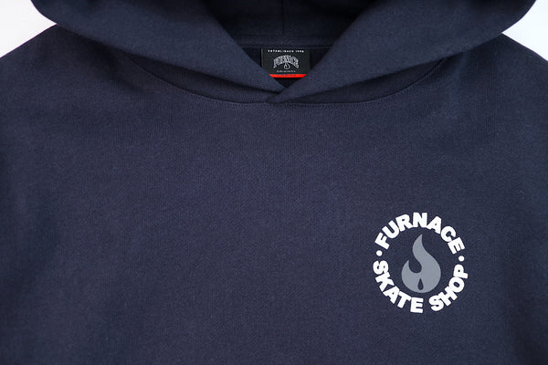 Red Hot Hoodie (Puff) - Navy