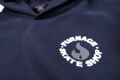 Red Hot Hoodie (Puff) - Navy