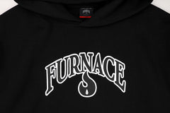 Furnace OG Premium Heavyweight Hood - Black/White