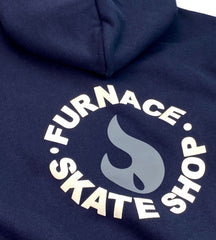 Red Hot Hoodie (Puff) - Navy