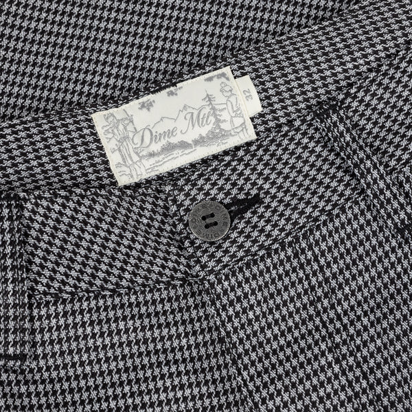 Baggy Houndstooth Short