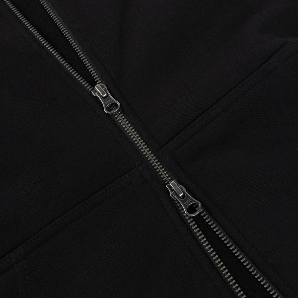 Cursive Small Logo Zip Hoodie