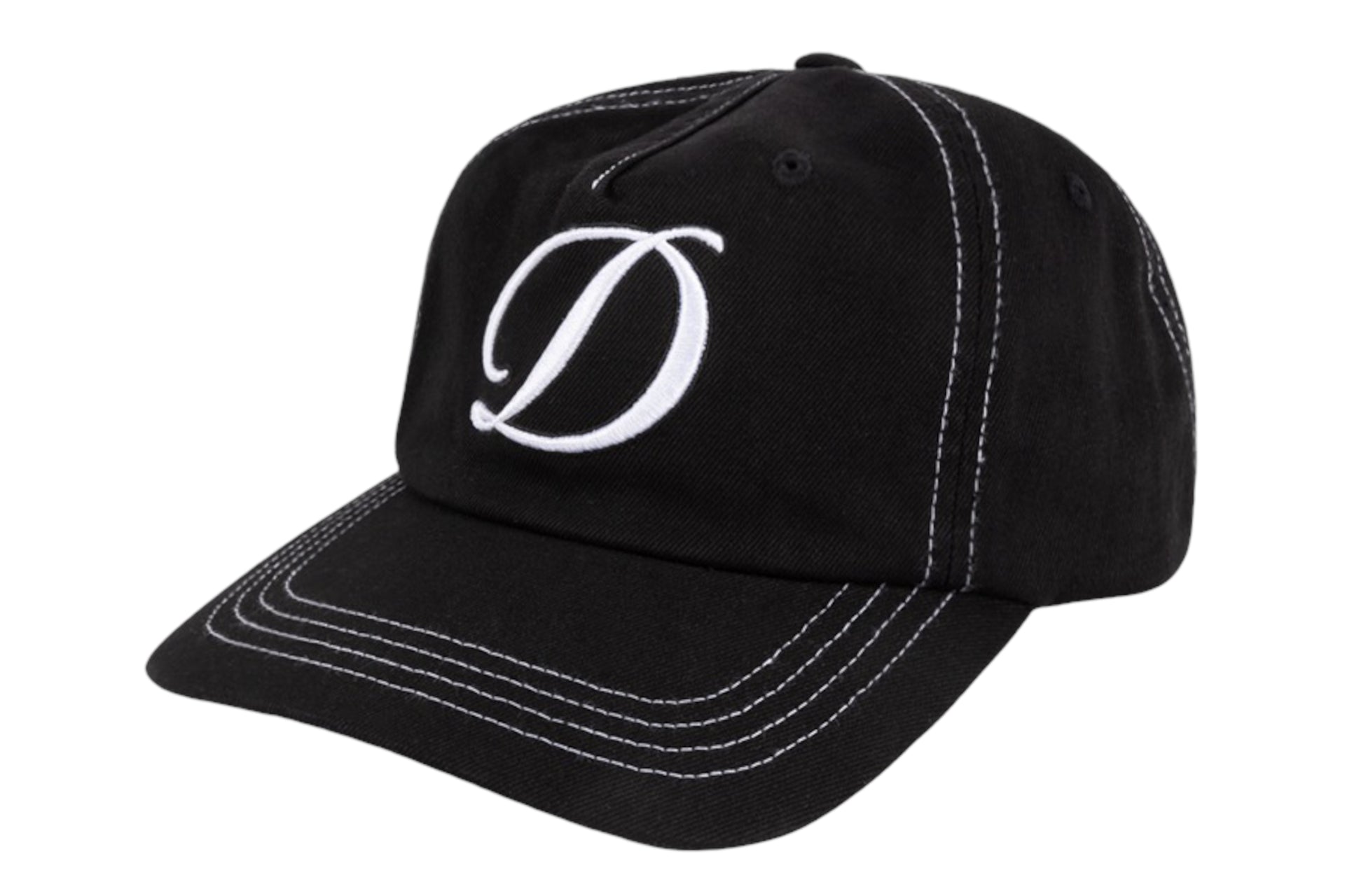 Cursive Denim Worker Cap