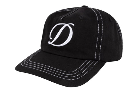 Cursive Denim Worker Cap