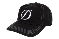 Cursive Denim Worker Cap