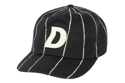 Pinstriped Worker Cap