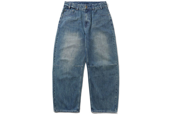 Wide Cut Denim Jeans