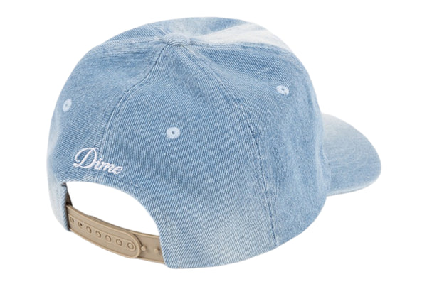 Cursive Denim Worker Cap
