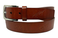 Premium Brown Leather Belt
