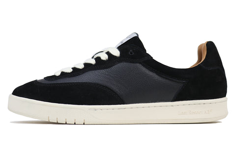 CM001 - Leather/Suede - Black/White