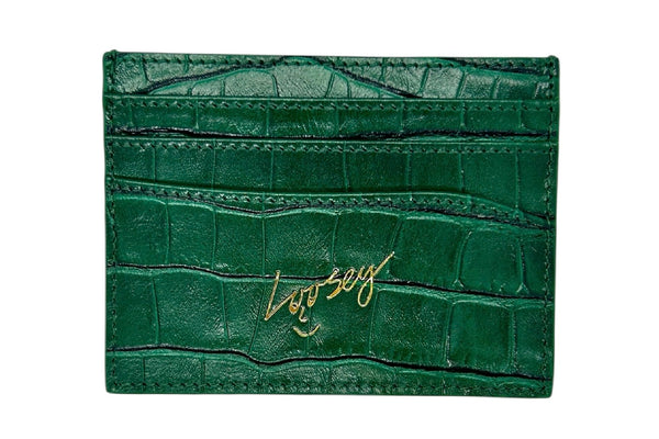Croc Skin Cardholder