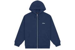 Cursive Zip Hoodie