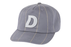 Pinstriped Worker Cap