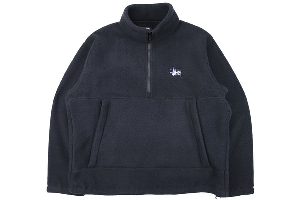 Polar Fleece Half Zip Mock Neck