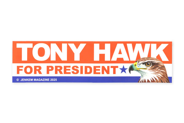 Tony Hawk Bumper Sticker