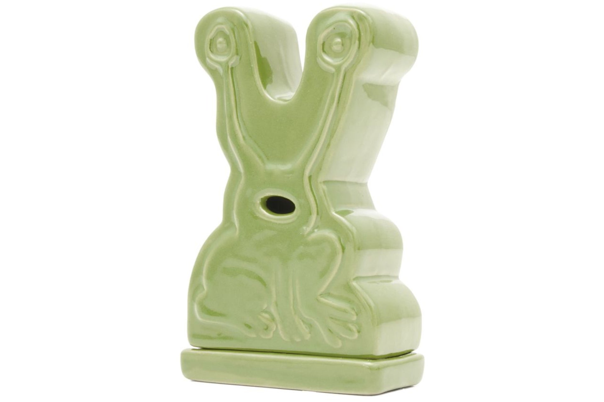 Frog Ceramic Incense Holder