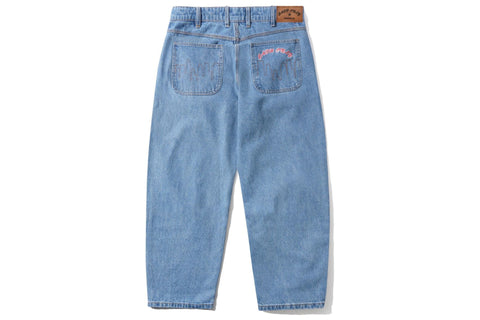 Logo Baggy Denim Jeans