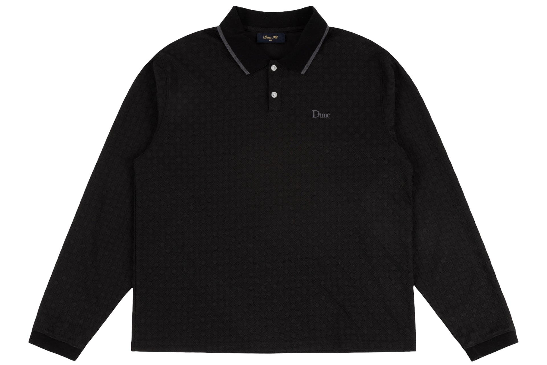 Jacquard L/S Polo