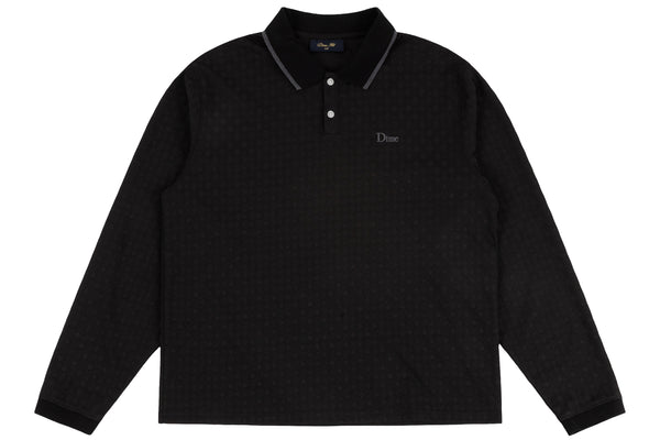 Jacquard L/S Polo