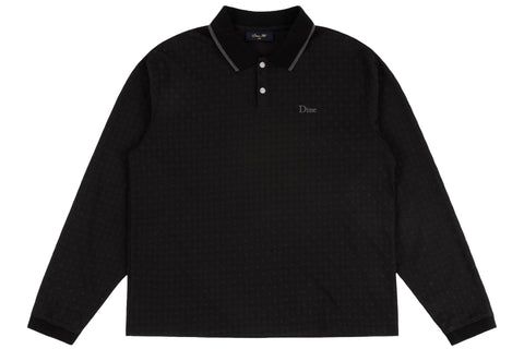 Jacquard L/S Polo