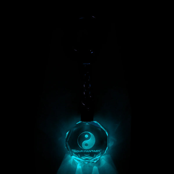 Light Up Crystal Keychain