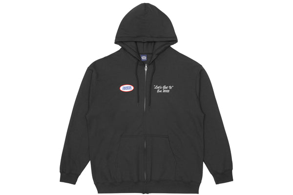 Lets Get It Patch Zip Hoodie