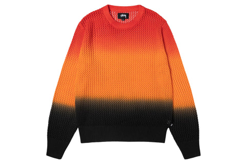 Loose Gauge Pigment Dyed Knit Sweater