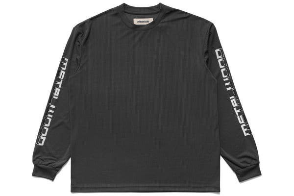 Moto Crewneck Longsleeve Top