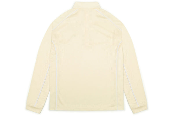 Piped L/S Quarter Zip Polo