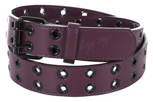 Purple Grommet Hole Belt