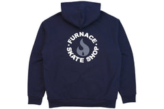 Red Hot Hoodie (Puff) - Navy