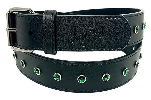 Black Rhinestone Belt