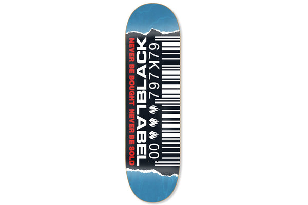 Ripped Barcode - 9.0"