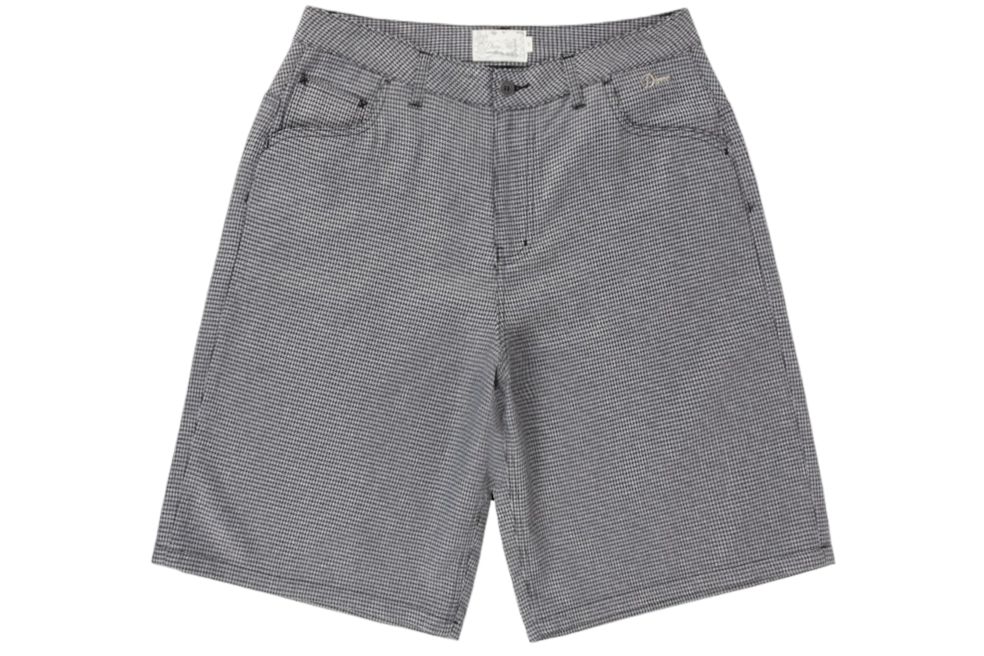 Baggy Houndstooth Short