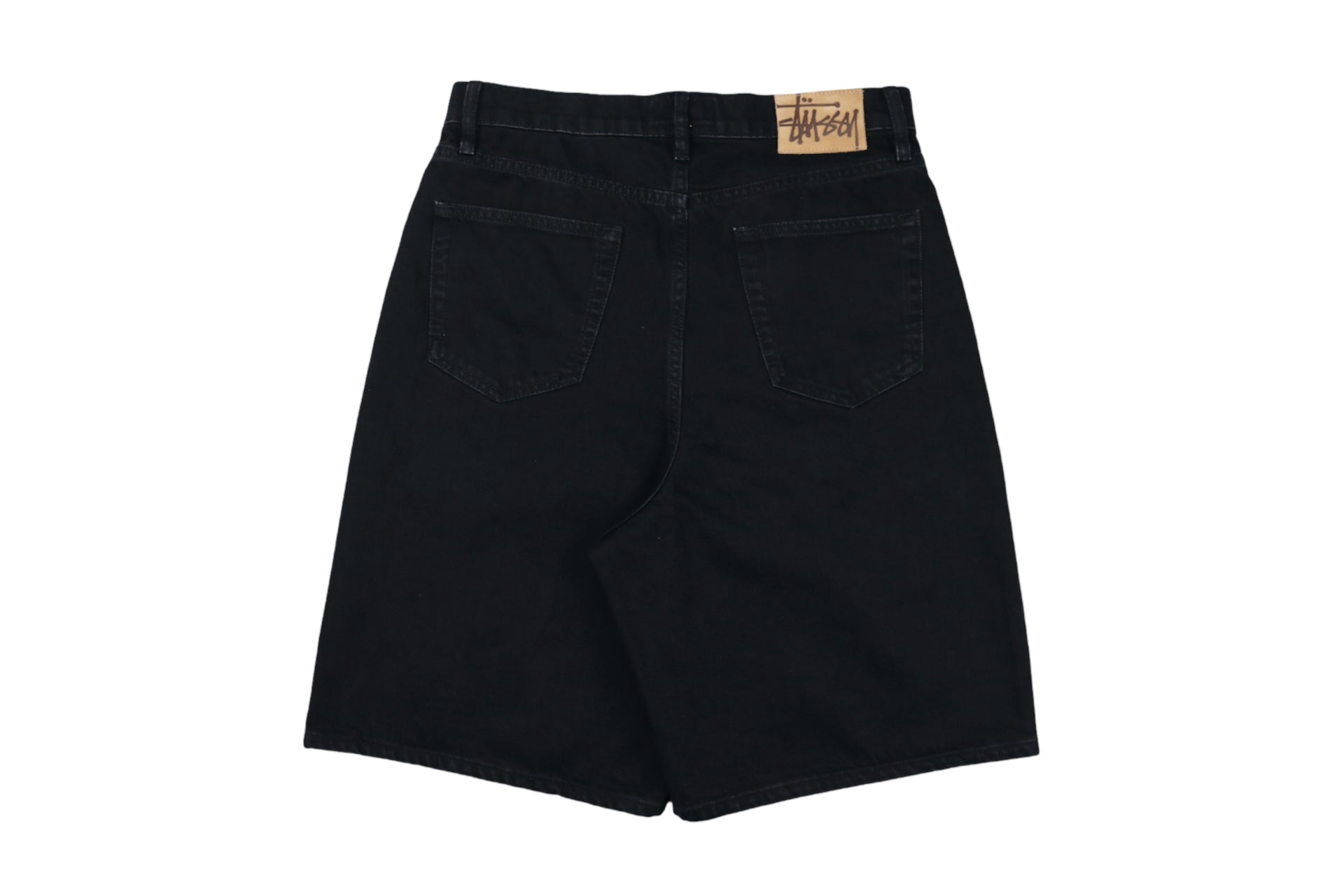 Big Ol' Short Denim in black – Stüssy
