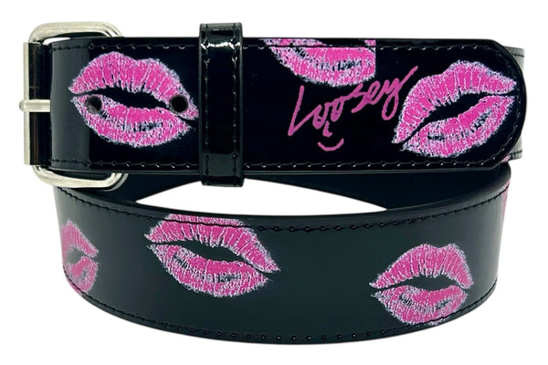 Black Smooches Belt