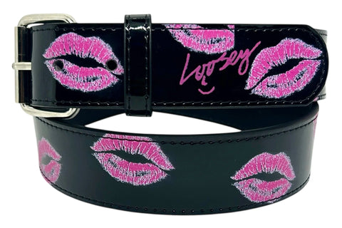 Black Smooches Belt