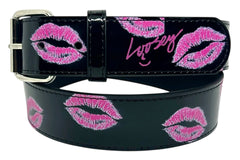 Black Smooches Belt
