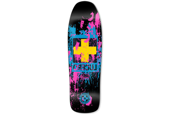John Lucero - Splatter Cross - Black - 9.88"