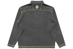 Contrast Stitch 1/4 Zip Pullover