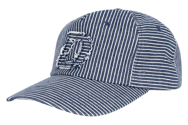 Striped Worker Cap