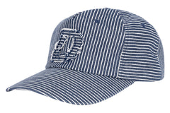 Striped Worker Cap